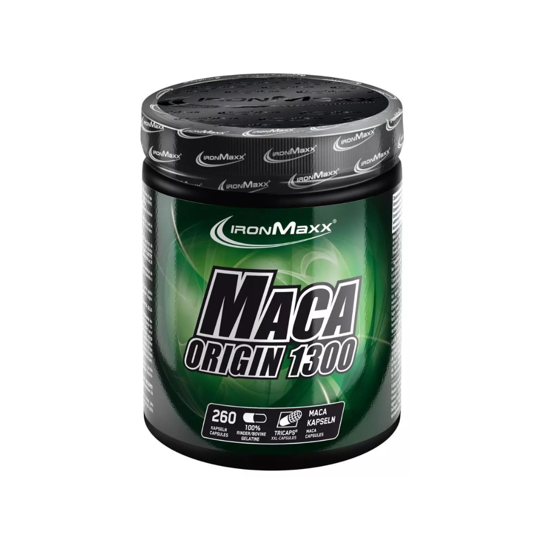 IronMaxx Maca Origin 1300 (260 Tricaps®)( MHD 31.12.25)