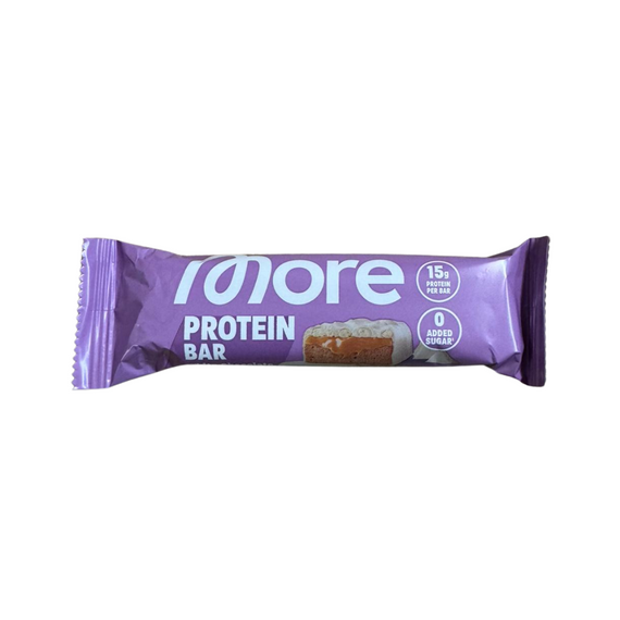 More Nutrition Protein Bar, 1 Riegel à 50g (KANN BEI HEISSEN TEMPERATUREN BEI DER LIEFERUNG SCHMELZEN)