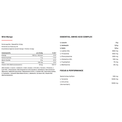 VAST Total Amino Energy+
