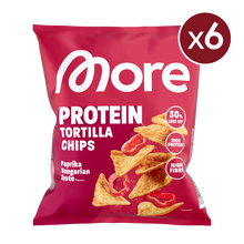 More Protein Tortilla Chips, 6x50g