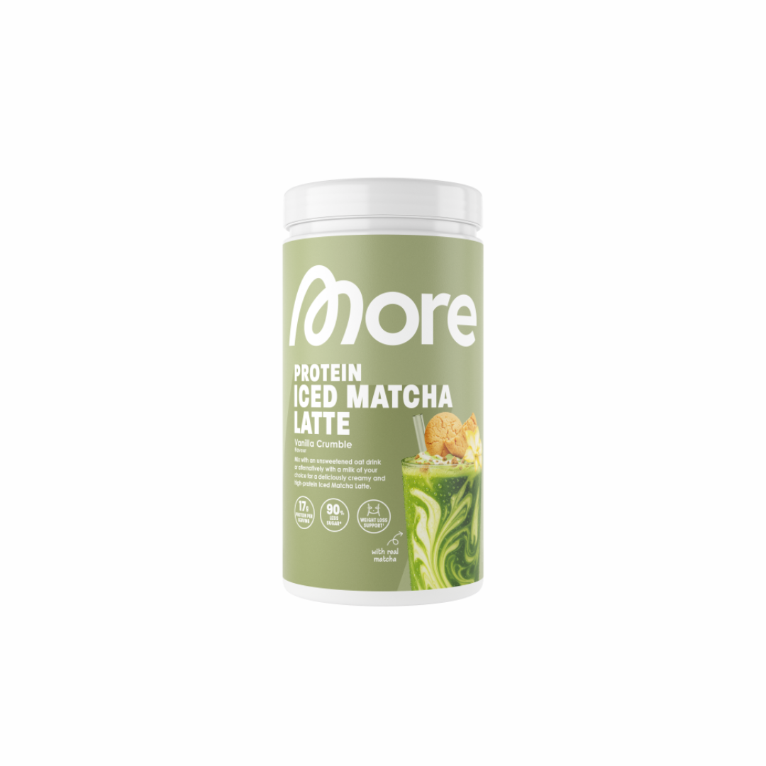 More Protein Iced Matcha Latte